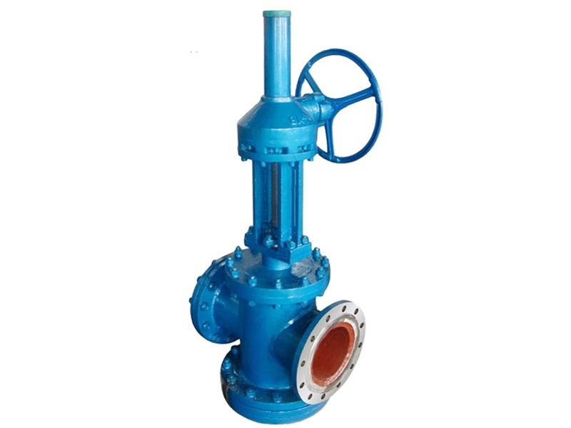 多功能陶瓷检修放料阀