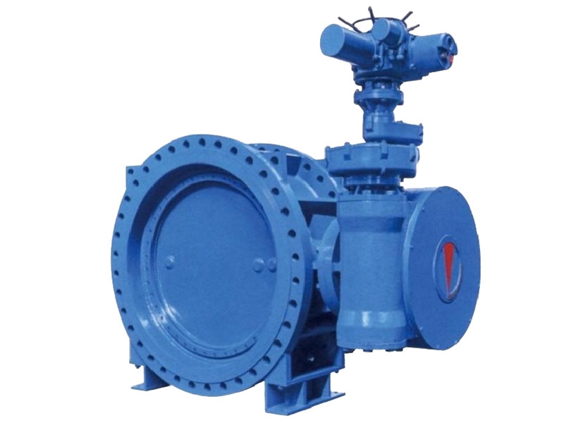 三偏心金属硬密封法兰蝶阀